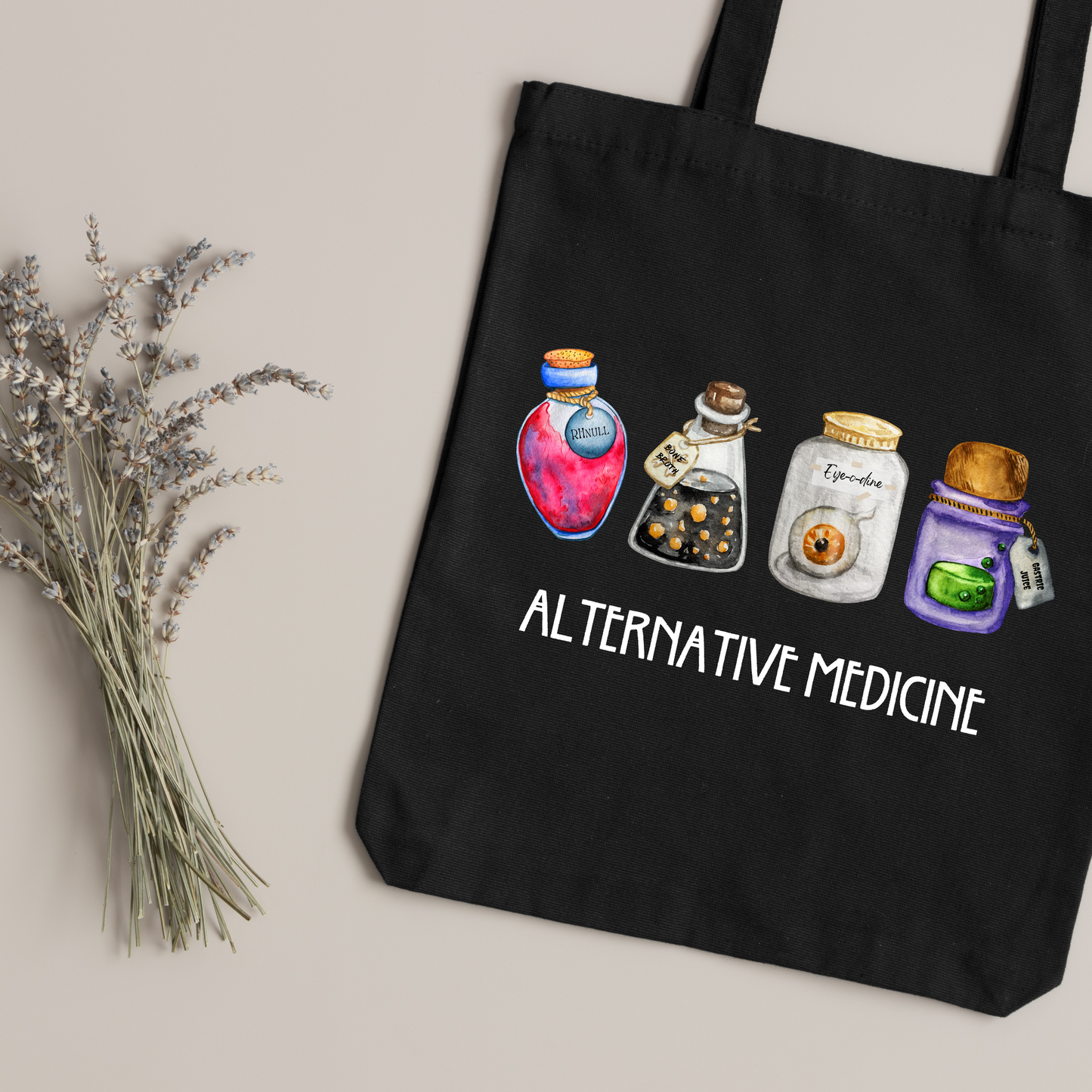 Alternative Medicine Tote Bag