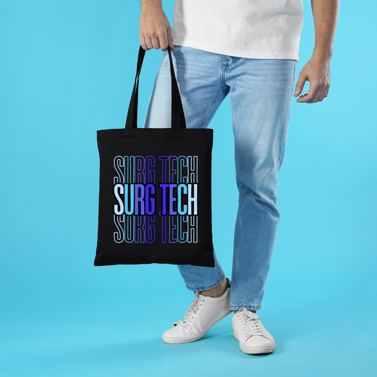 Surg Tech Blue Tote Bag