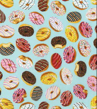 Donut Heaven Scrub Caps