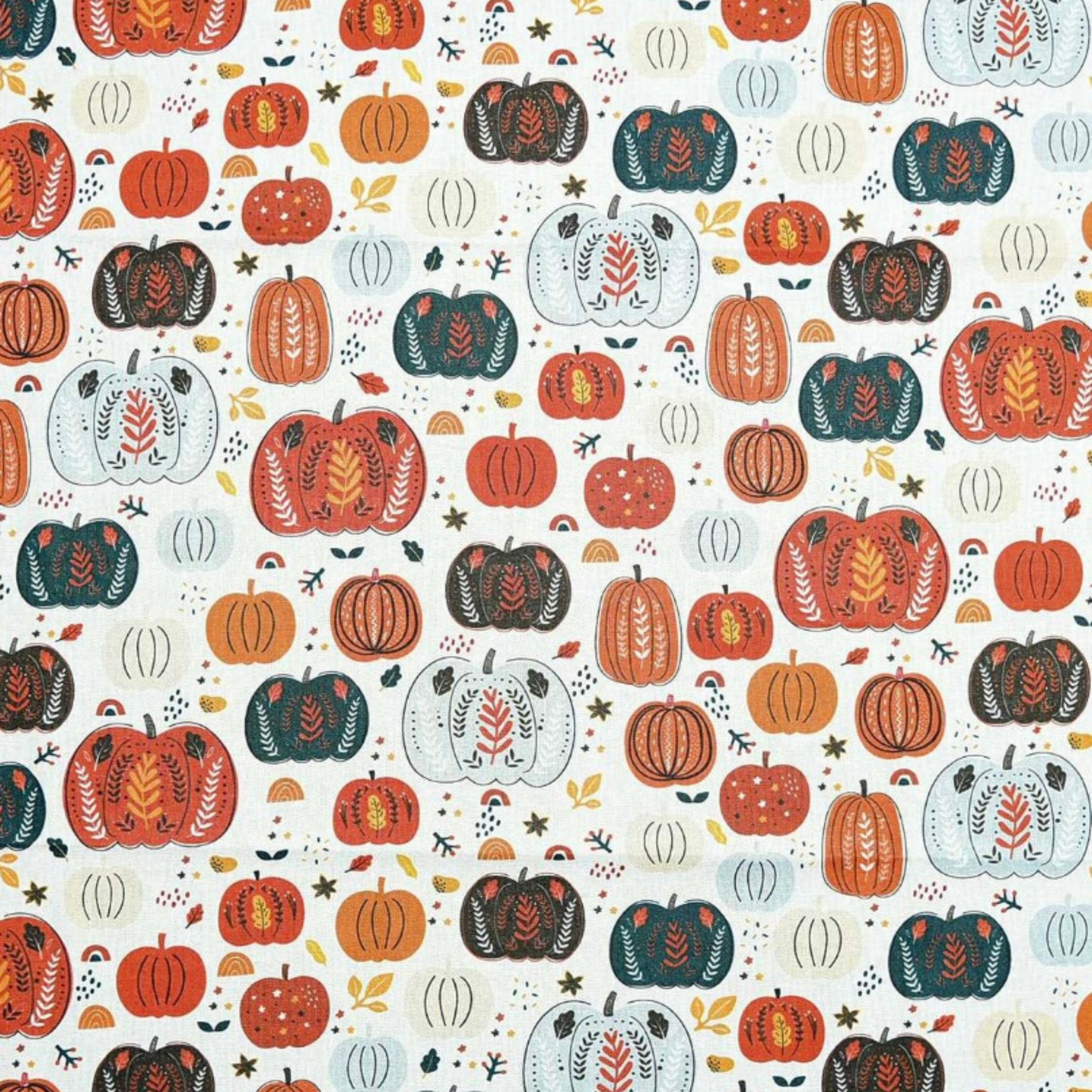 Painted Pumpkins Scrub Cap