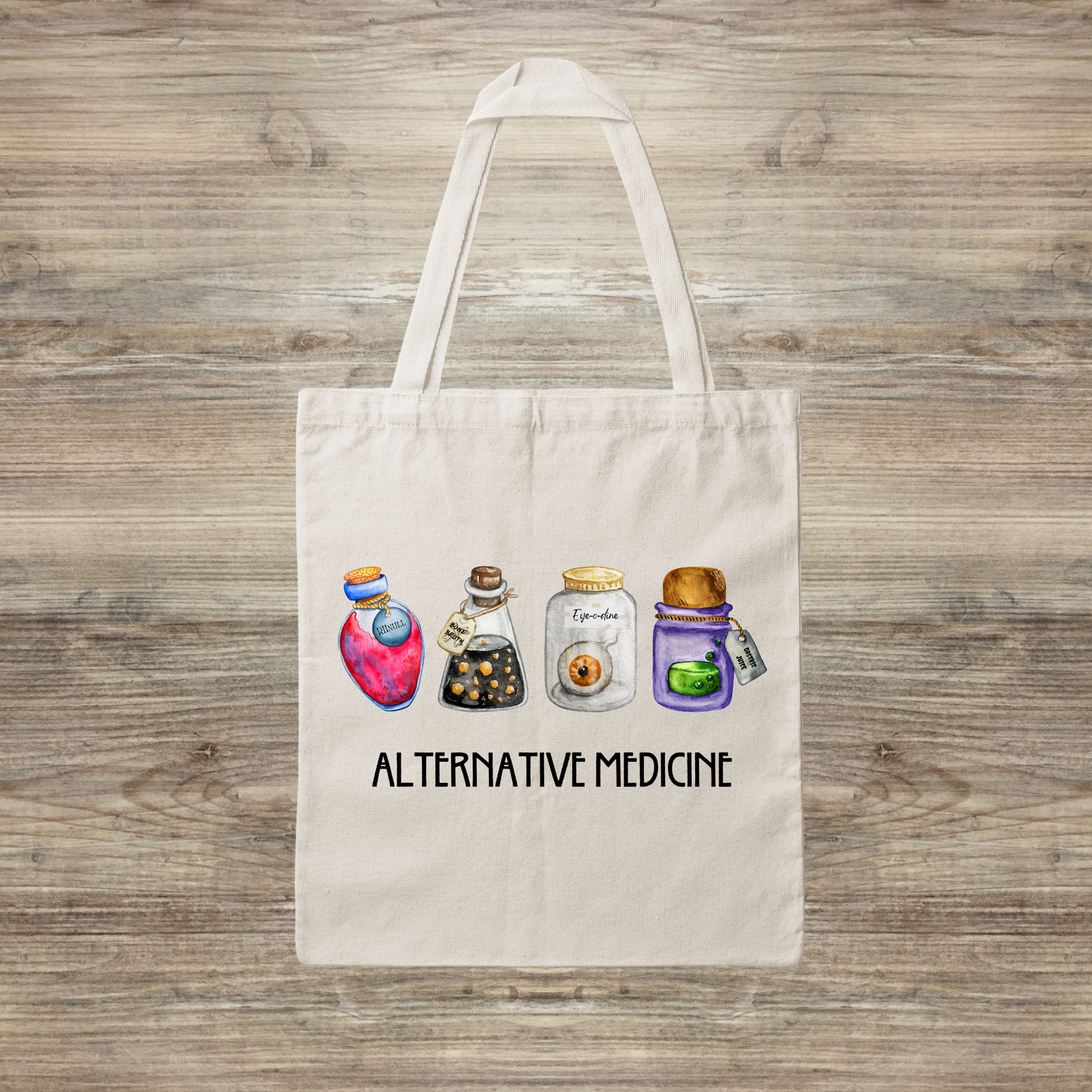 Alternative Medicine Tote Bag