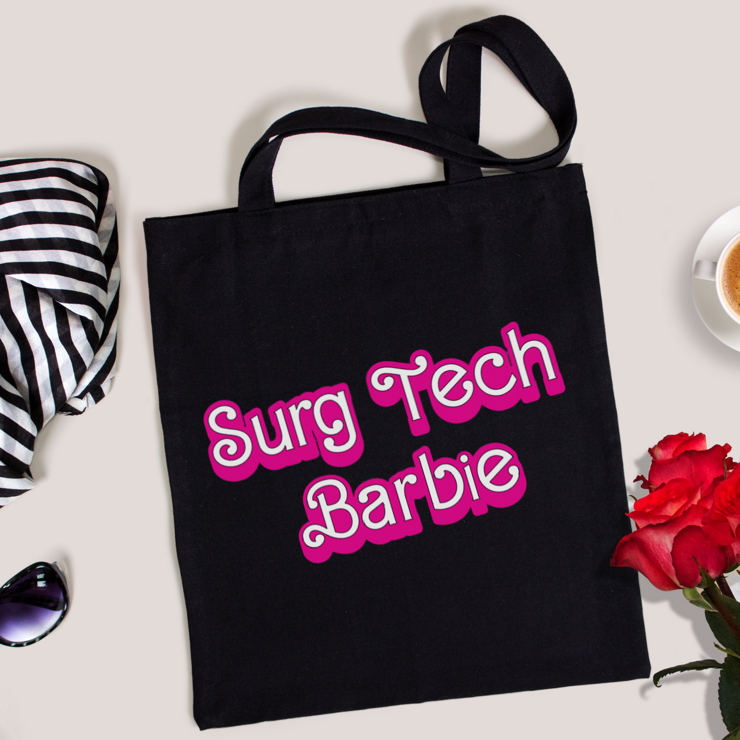 Surg Tech Barbie Tote Bag