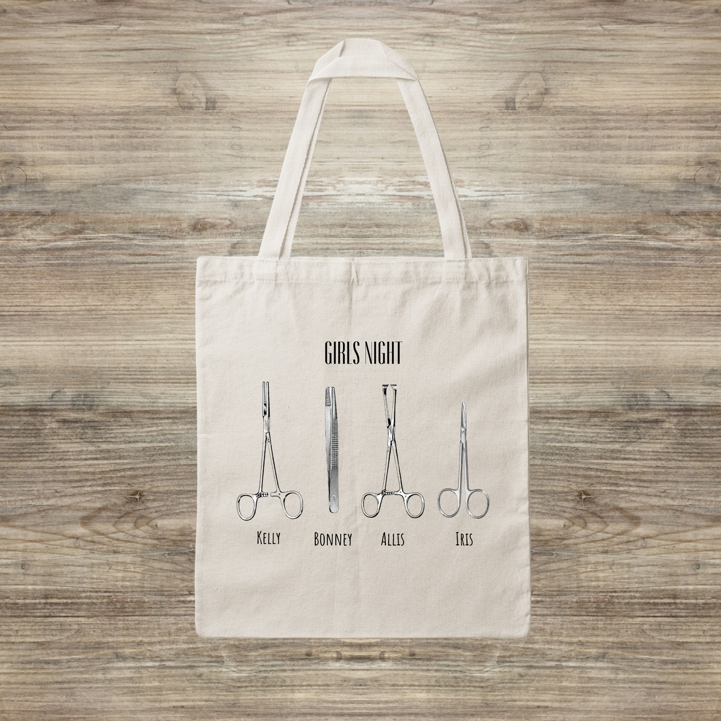 Girl's Night Tote Bag