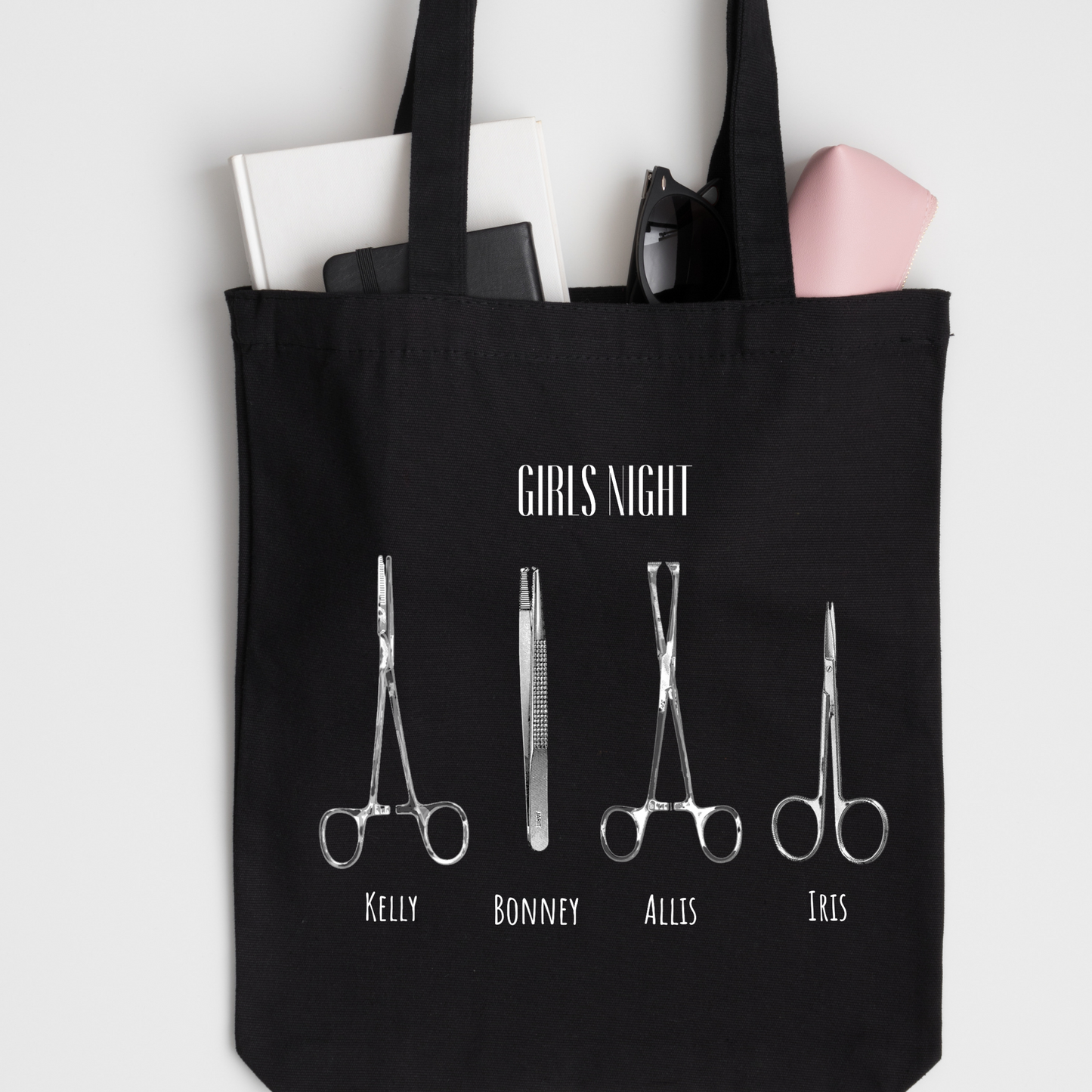 Girl's Night Tote Bag