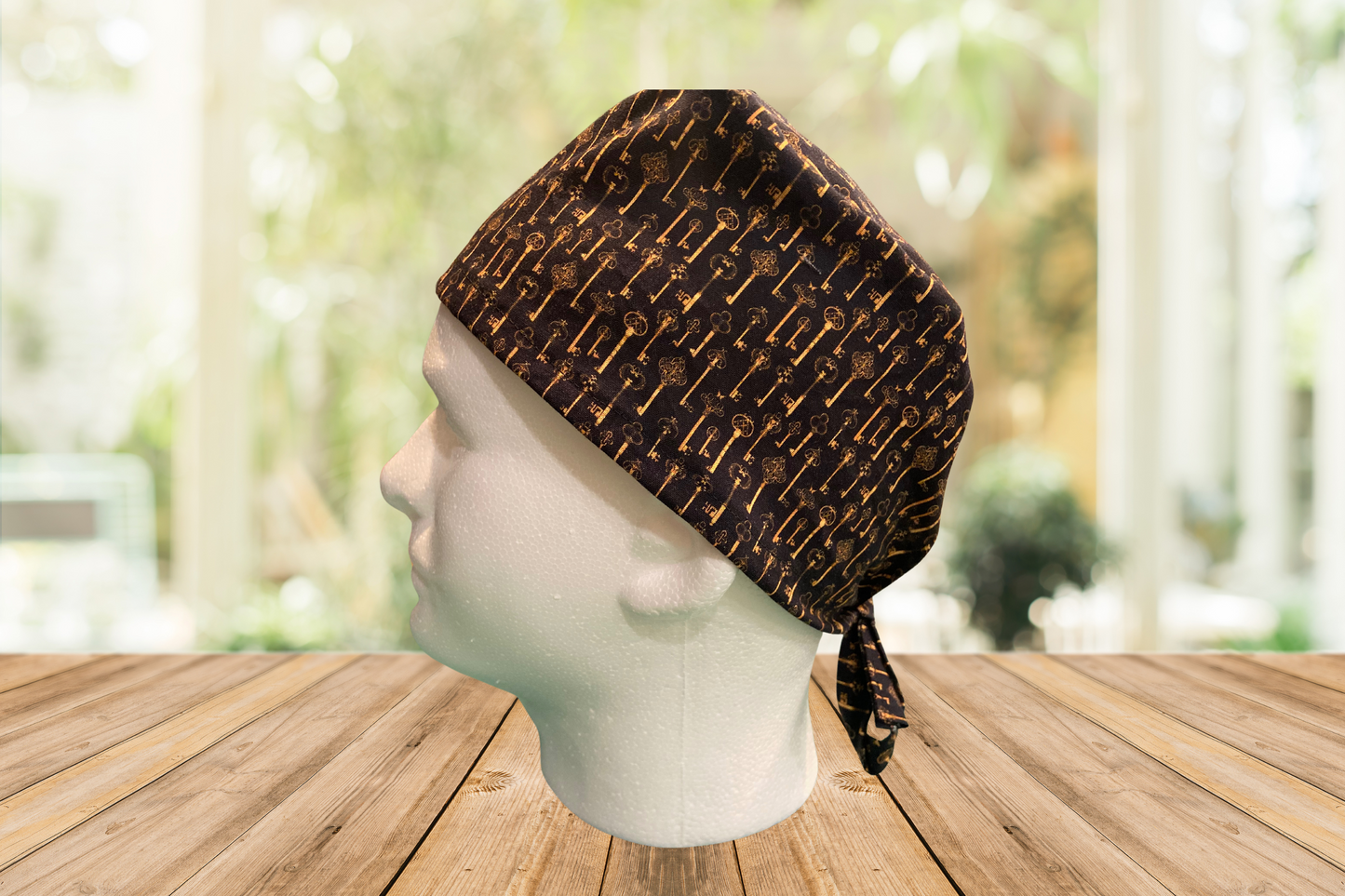 African Diamond Pattern Scrub Cap